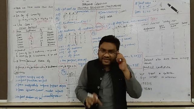 Multiple Regression in Machine Learning Using Python || Artificial Intelligence zero to hero course