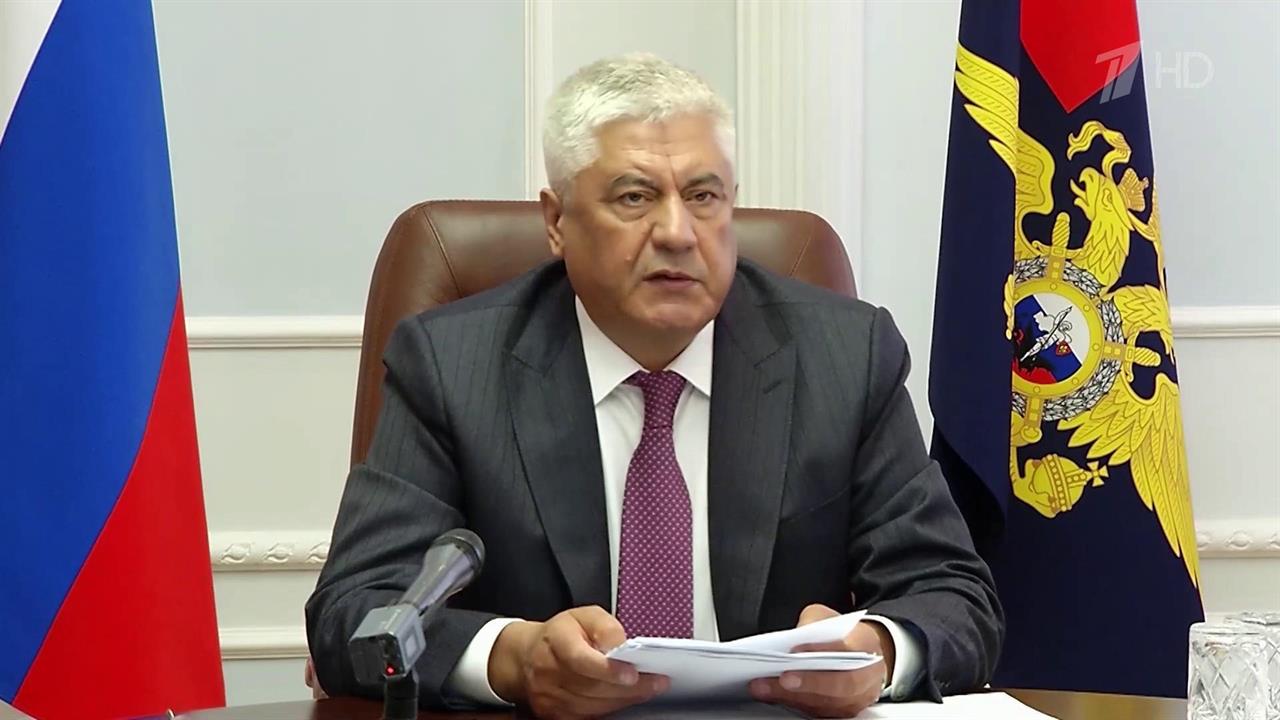 Глава МВД подвел промежуточные итоги работы Государственного антинаркотического комитета