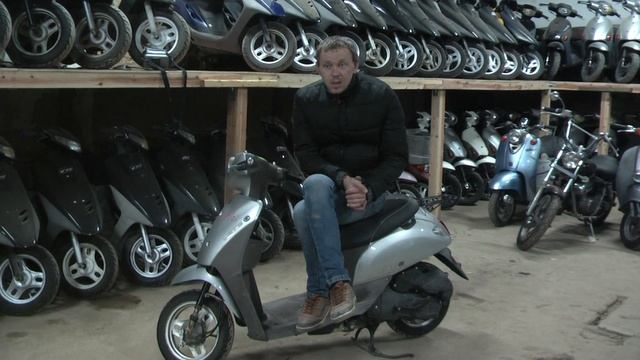 Обзор на скутер Suzuki Lets 5 инжектор магет