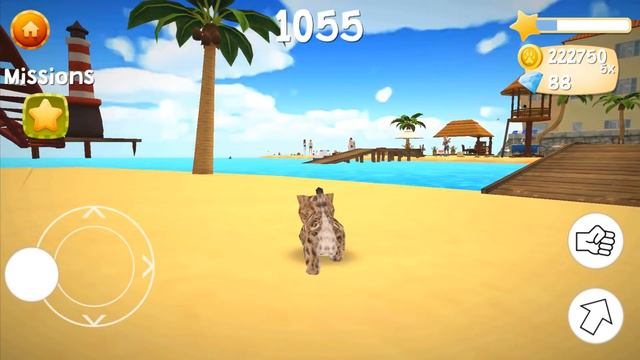 СИМУЛЯТОР Маленького КОТЕНКА #2 Милый котик на плаже. Cat Simulator - и друзья с Кидом на пурумчата смотреть онлайн
