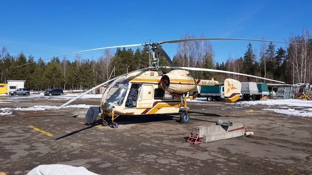 Ка-26, запуск двигателя после длительного хранения. смотреть онлайн