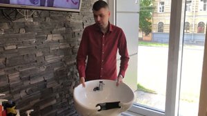 Установка парикмахерских моек