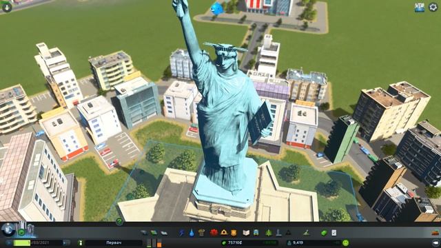 МЕТРО. КУЧА МУСОРА. КРУПНЫЙ ГОРОД - Cities: Skylines #4 смотреть онлайн