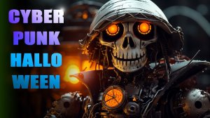 Spooky Cyberpunk Skeletons | A Halloween Slideshow Fantasia by AI