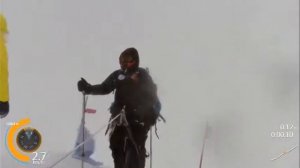 Восхождение команды Казахстанских альпинистов на пик Эльбрус 8 Мая 2015 года_часть 2