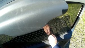 Обогреватель заднего стекла, выявление места разрыва.