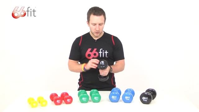 Vinyl Coated Dumbbells - 66fit смотреть онлайн