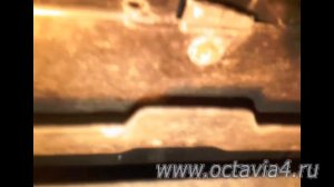 Радиатор Шкода Октавия, дополнительное крепление