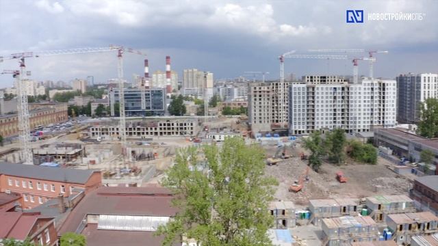 ЖК ЦДС Черная речка - Ход строительства (Июль 2020) смотреть онлайн