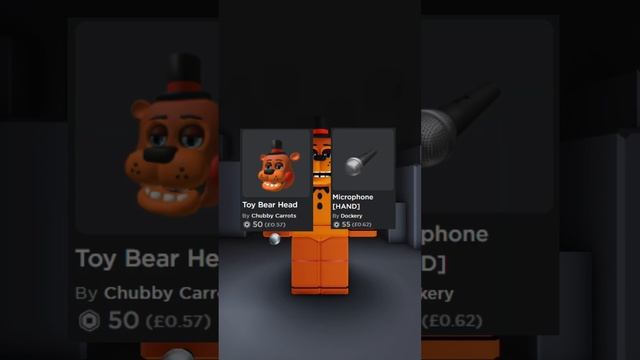 Toy Freddy Roblox Avatar