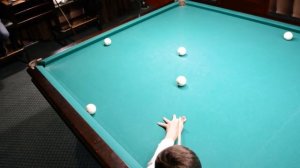 Строгий удар в бильярде. Правильная стойка. Часть 2
