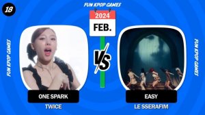 SAME MONTH & YEAR: SAVE ONE DROP ONE KPOP SONGS #2 - FUN KPOP GAMES 2024