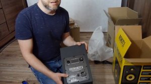 ❌ Unboxing! Monitory studyjne KRK Rokit RP5 G4 + Interfejs Focusrite Scarlett 2i2 3Gen