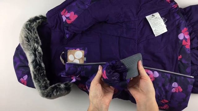 Зимний комплект Huppa Novalla артикул 4502 размеры 86-104 смотреть онлайн