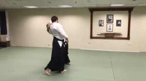 Айкидо Кататетори айханми Сихонаге омоте