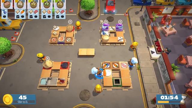 Overcooked 2 PS5 gameplay pt 4