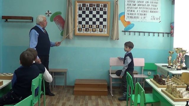 1 занятие по шахматам, г. Сергач смотреть онлайн
