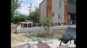Строительство частного монолитного дома из несъемной опалубки Техноблок