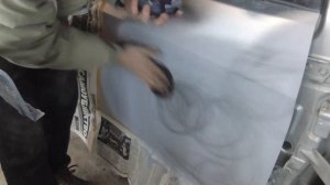 ✅ Солярис боковой удар,рихтовка обратным молотком, полный обзор работ!