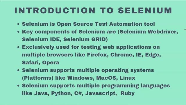 Selenium WebDriver Tutorial #1 - Introduction to Selenium