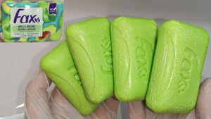 FAX ЯБЛОКО И АВОКАДО! МАЛЕНЬКИЕ МЫЛЬНЫЕ ЯБЛОЧКИ? ASMR SOAP / МЫЛЕНИЕ С МЯГКОЙ ГУБКОЙ