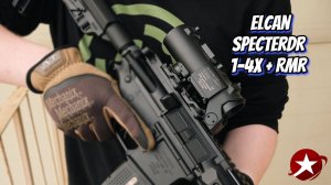 Прицел оптический Elcan SpecterDR 1x-4x + коллиматор RMR