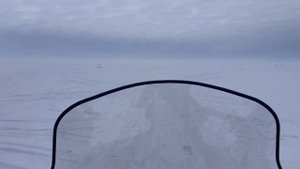 Ладога. Ледовая Дорога жизни. По льду от Коккорево до Кобоны.