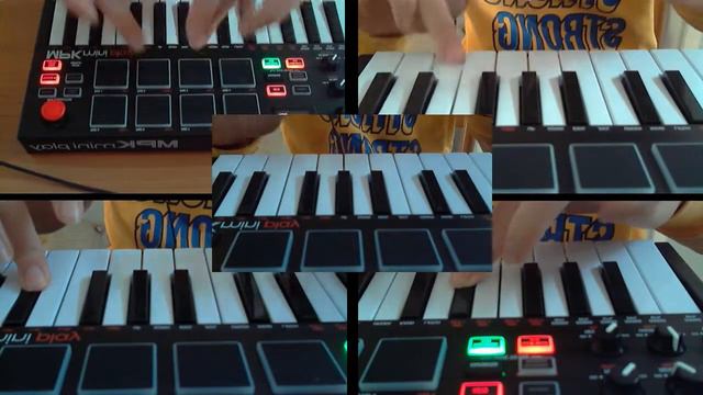 TEST NUOVO CONTROLLER MIDI E MICROFONO смотреть онлайн