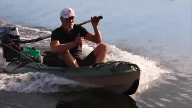 Speed canoe. Canoe with outboard смотреть онлайн