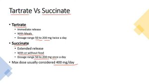 Metoprolol Overview | Tartrate vs Succinate