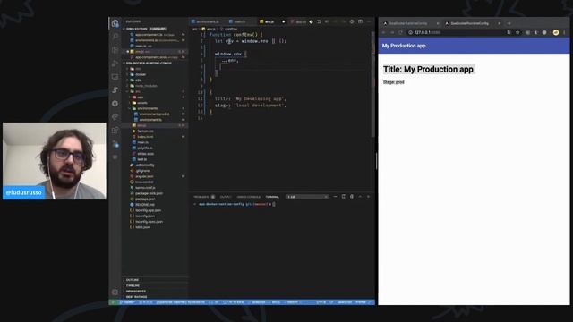 Usare le variabili d'ambiente in angular con docker смотреть онлайн