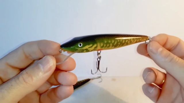 Самодельный воблер из пластика. смотреть онлайн