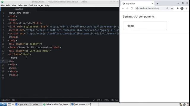 semantic ui inverted vertical labeled icons menu|inverted vertical labeled menu|labeled menu styles смотреть онлайн