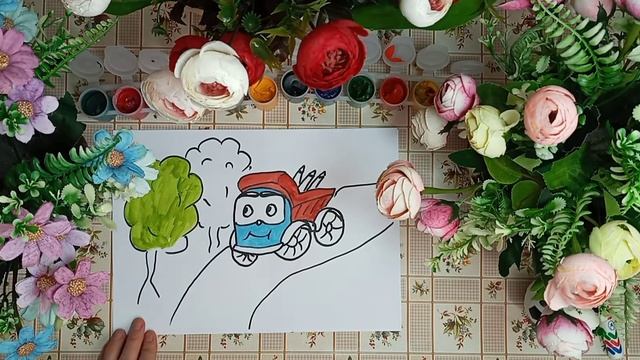 how to draw Leo the Truck/как нарисовать Грузовичок Лёва/Leo yuk mashinasini qanday chizish mumkin смотреть онлайн