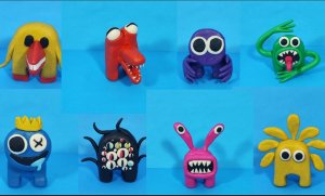 Роблокс! RAINBOW Friends в Амонг Ас/ Лепим с Таней