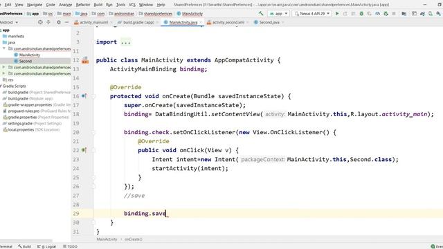 Shared Preferences of Android смотреть онлайн