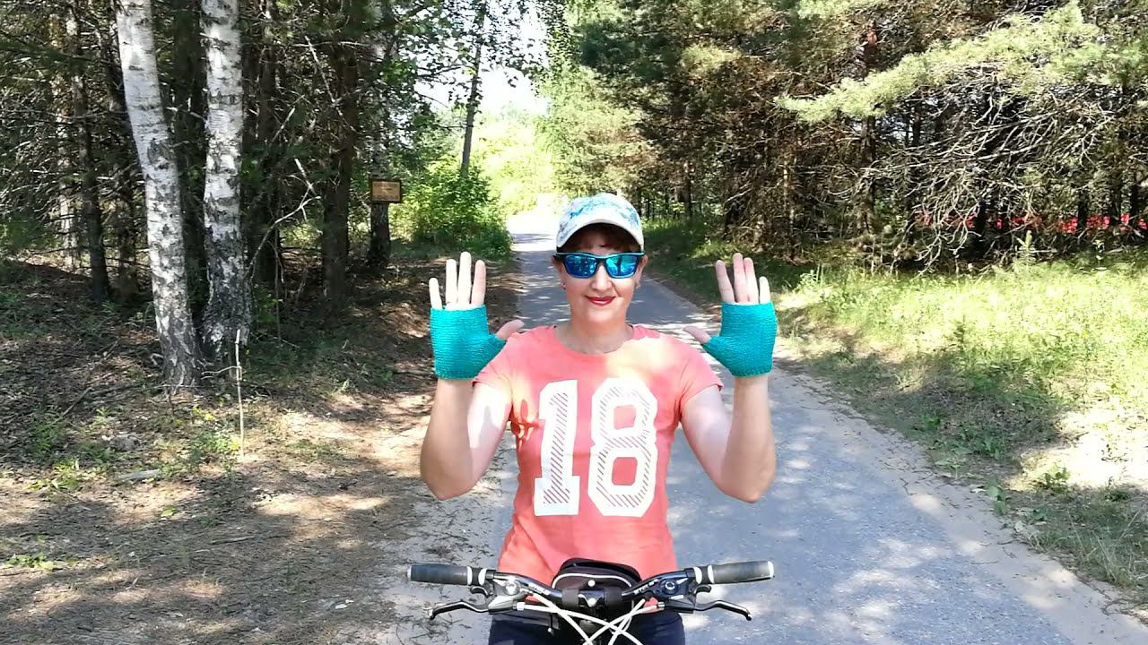Летние митенки спицами