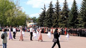 Парад 9 мая в Кстово 2023 год