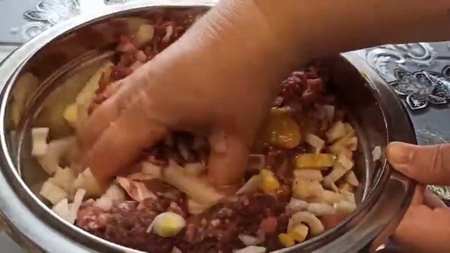 Мясные оладьи из зайчатины