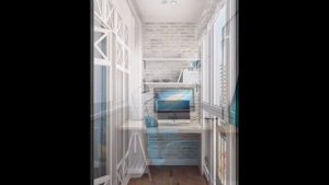 УЮТНЫЙ БАЛКОН - варианты.  Кабинет на балконе.