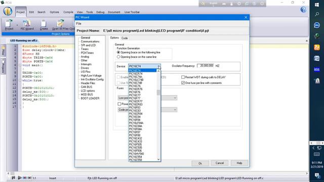 IF-IF ELSE CONDITION IN PIC C COMPILER PIC16F84A MICRO-CONTROLLER WITH SIMULATION PROTEUS 7 PART-2 смотреть онлайн