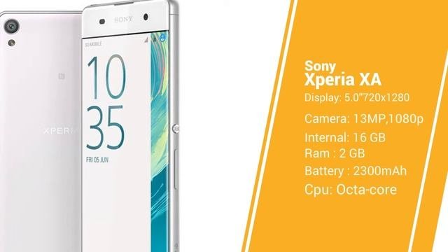 3 Smartphone Sony Xperia Kamera Utama Sudah 13 MP 2016