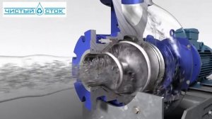 Уникальный центробежно-винтовой насос Hidrostal - Чистый Сток
