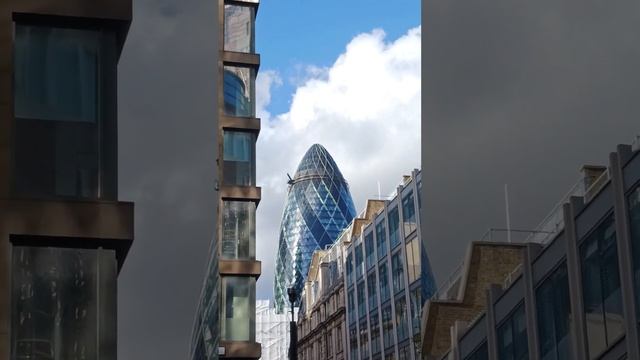 The Gherkin in London, UK