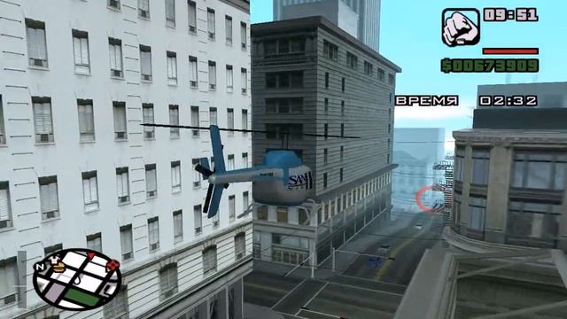 Гонки на вертолетах в GTA SAN ANDREAS. Гонка Вертолетный маршрут в Лас-Вентурасе смотреть онлайн