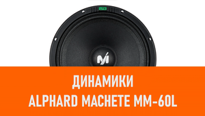 Распаковка динамиков Alphard Machete MM-60L