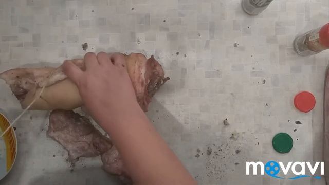 Рулет из свинины.