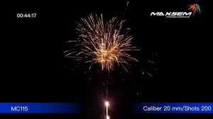 Батарея салютов MC115 COUNTDOWN FINALE Maxsem