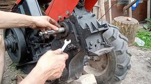 Ремонт сцепления мотоблока. Частина 2. Усуваєм люфт первичного вала