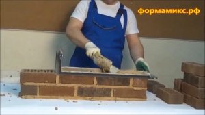 Кладка облицовочного кирпича своими руками - ФормаМикс